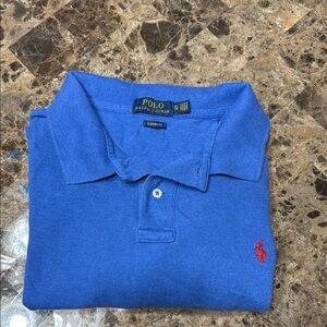 Ralph Lauren Royal Blue Polo with Red Logo